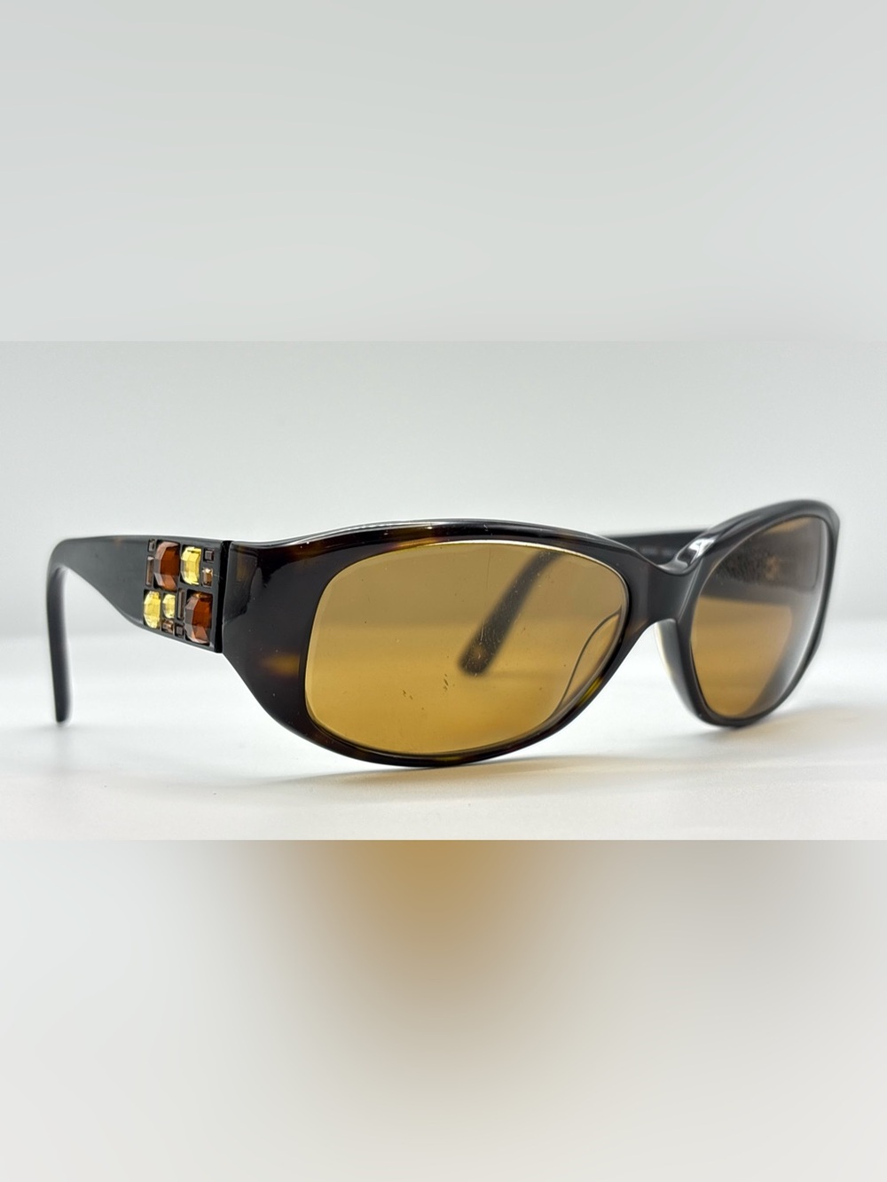 Bebe BB7007 Tortoise Oval Sunglasses Frames Only